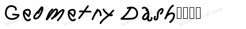 Geometry Dash字体转换